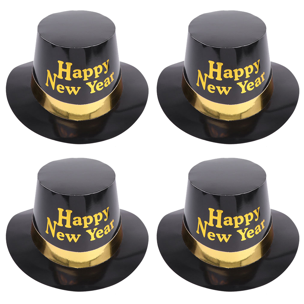 Shuliwen 2022 New Year Party Hat Photo Booth Props for Men Kids Costume Hats